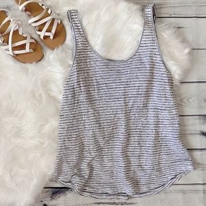 🌹Rag & Bone Canyon Striped Draped-Back Tank Top🌹